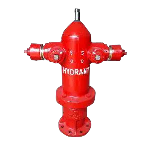 Non Stok Hydrant Pillar Two Way 4 x 2.5 x 2.5 Inch