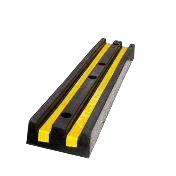 Rubber Wall Guard 99 x 19 x 9 cm Rubber, Reflective, Kuning