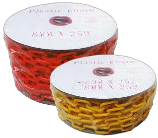 Rantai Plastik 10 mm x 25 M PVC