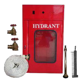 Hydrant Box Indoor Type B Kaca Fullset - Tanpa Alarm