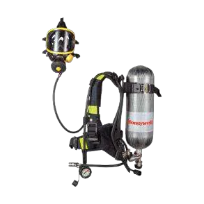 Breathing Apparatus (SCBA) - Brand HONEYWELL Model T8000 Composite Cylinder 6,8 Liter 300 Bar Fullset
