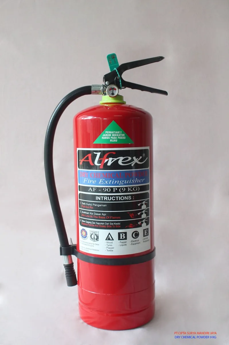 Apar Dry Chemical Powder Brand Pyrosafe cap 9 kg